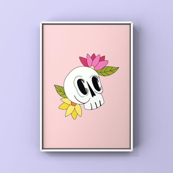 Floral Skull