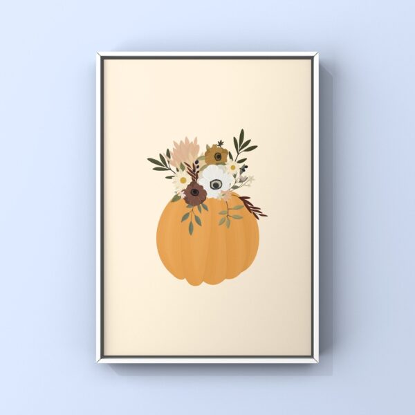 Pumpkin Floral Arrangement