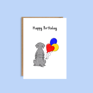 A Weimaraner Kind of Birthday