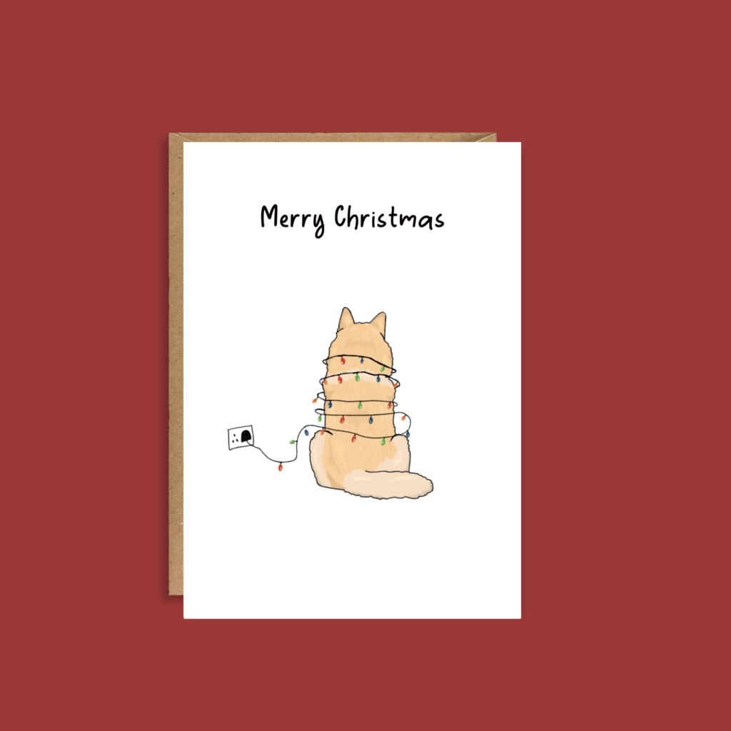 Chow Chow Christmas Card